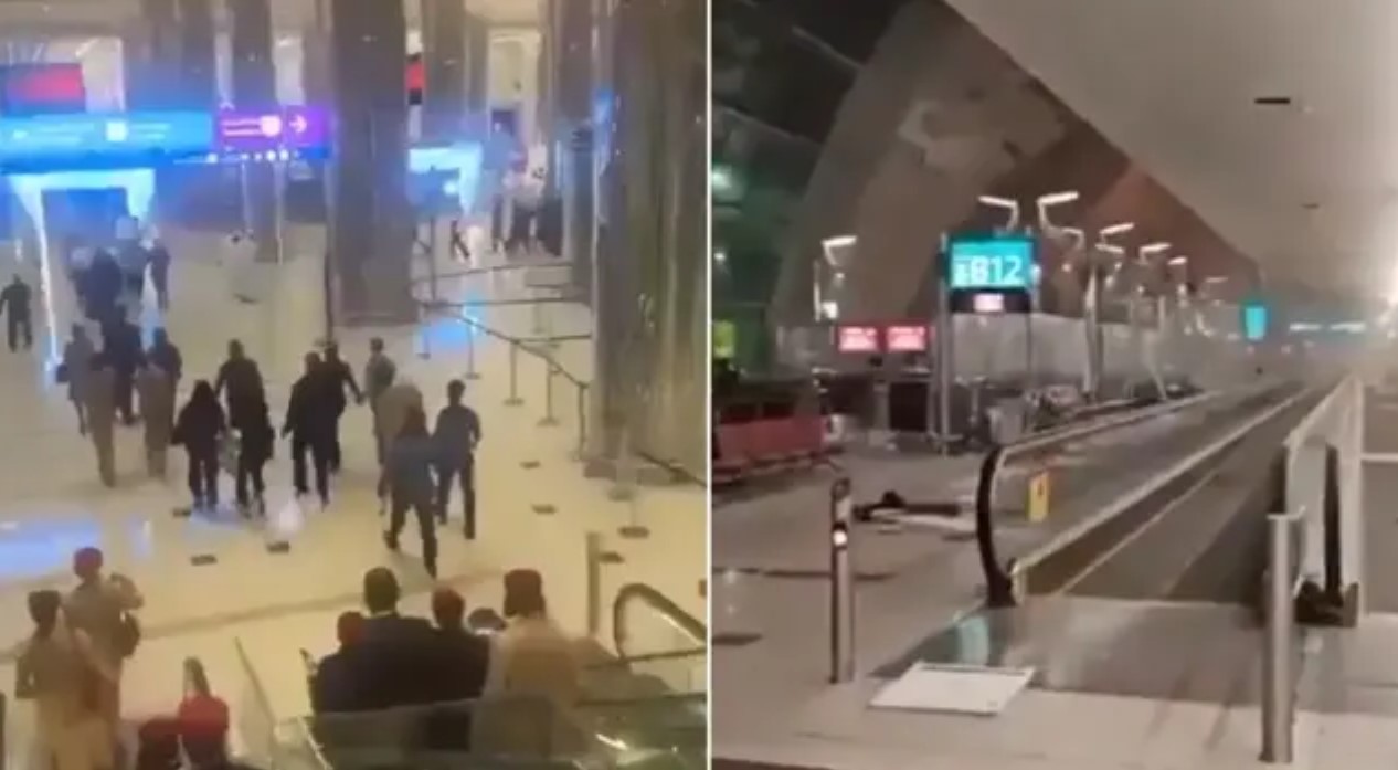 ضربة إيرانية تطال مطار دبي الدولي تسفر عن جرحى بينهم مسافرون