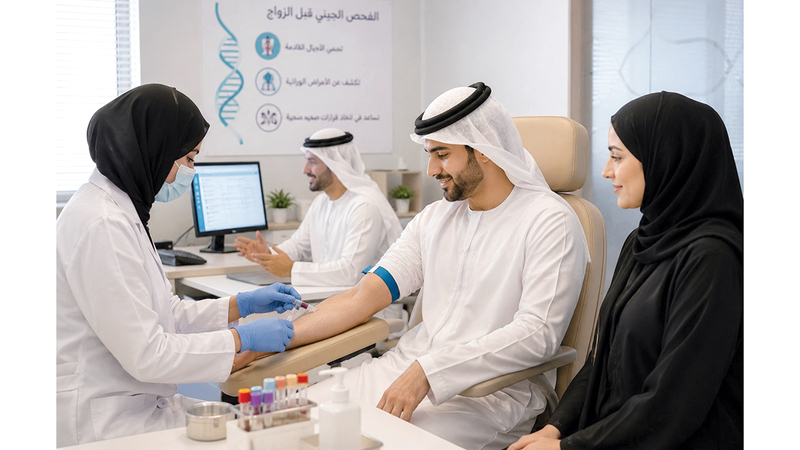 95 حالة زواج أقارب ضمن 212 حالة عدم توافق جيني بالدولة منذ إلزامية الفحص قبل الزواج
