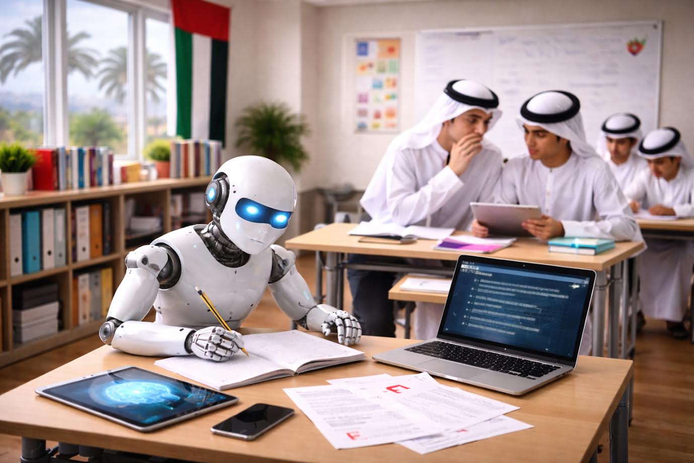 "التربية" تحظر استخدام الذكاء الاصطناعي على الطلبة دون 13 عاماً