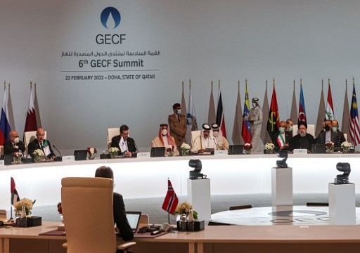 خلال قمة مصدري الغاز.. "المزروعي" يشيد بتعزيز قطر استثماراتها بإنتاج الغاز المسال