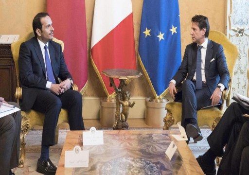 قطر وإيطاليا تبحثان الأزمة الليبية والمبعوث الأممي ينتقد حفتر