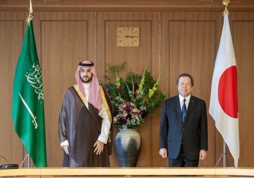وزير الدفاع السعودي يبحث مع نظيره الياباني التعاون العسكري والدفاعي