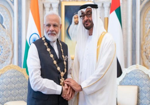 محمد بن زايد يبحث مع رئيس الوزراء الهندي تطورات أفغانستان