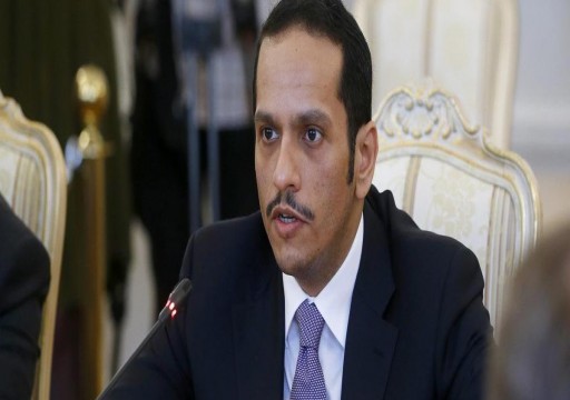 وزير الخارجية القطري يتهم أبوظبي بقيادة أدوار "مشبوهة" في المنطقة