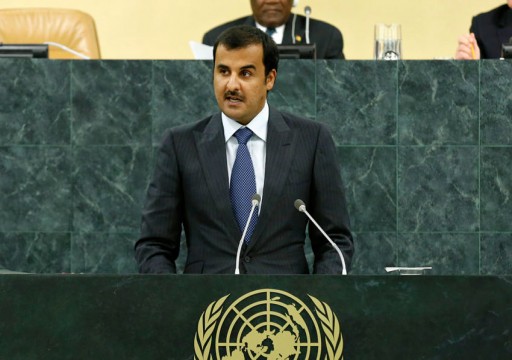 أمير قطر: الحوار غير المشروط هو السبيل لحل الأزمة الخليجية