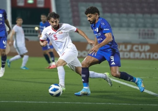 النصر يتعادل مع أهلي صنعاء ويتأهل لقبل نهائي دوري أبطال الخليج