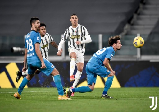 يوفنتوس يهزم سبيزيا بثلاثية في الدوري الإيطالي