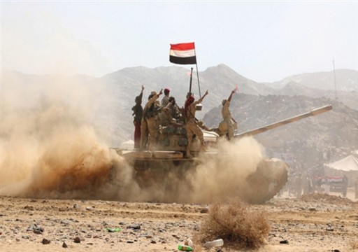 الجيش اليمني يتقدم بمعاركه ضد الحوثيين على الحدود السعودية
