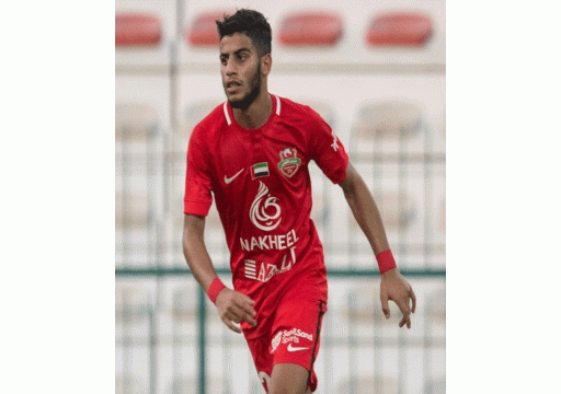 لاعب شباب الأهلي خليل إبراهيم يتعرض لحادث سير قوي