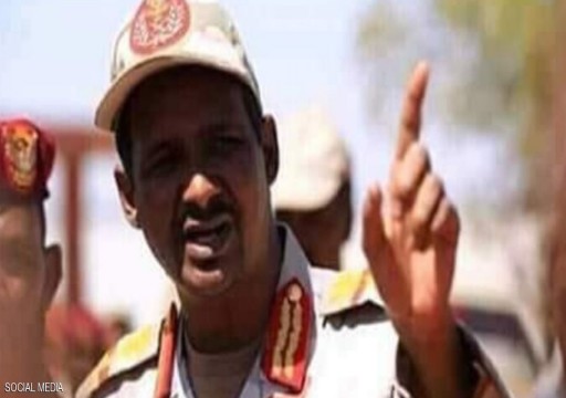 قائد الدعم السريع في الجيش السوداني يعتذر عن المشاركة بالمجلس العسكري