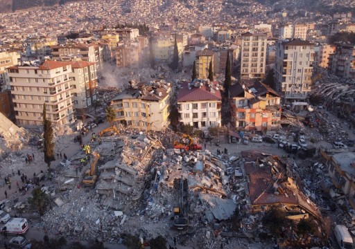 زلزال بقوة 4.8 درجات يضرب هطاي التركية