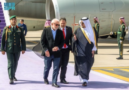 رئيس البرازيل يصل السعودية وتطورات الوضع في غزة على رأس قائمة المباحثات