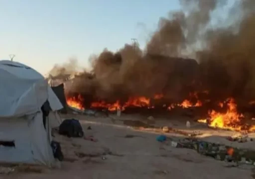 وفاة خمسة أشخاص جراء حريق نشب في خيمتين جنوبي الأردن