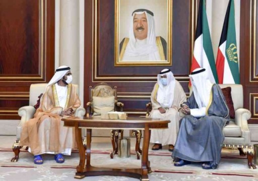 بعد تقديم العزاء في الأمير الراحل.. محمد بن راشد: الإمارات للكويت والكويت للإمارات