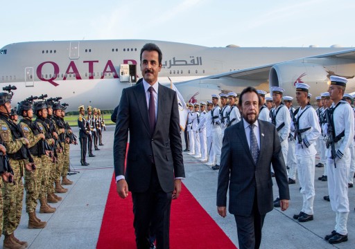 أمير قطر يصل إلى السلفادور في زيارة رسمية