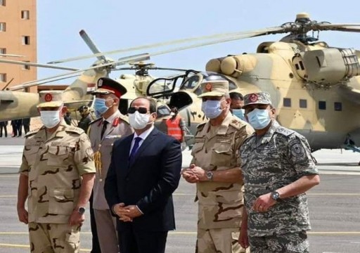 بعد عرضها بقاعدة قرب الحدود الليبية.. الأقمار الاصطناعية ترصد سحب طائرات حربية مصرية