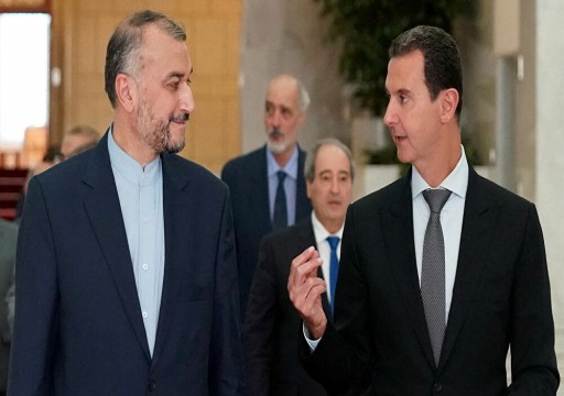 وزير خارجية إيران من دمشق: نسعى لتعزيز العلاقات مع سوريا