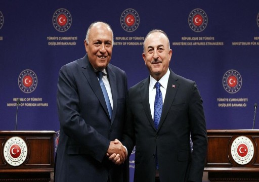 وزير الخارجية المصري من أنقرة: أجواء إيجابية مع تركيا وسنقيم تطوير العلاقات مع إيران