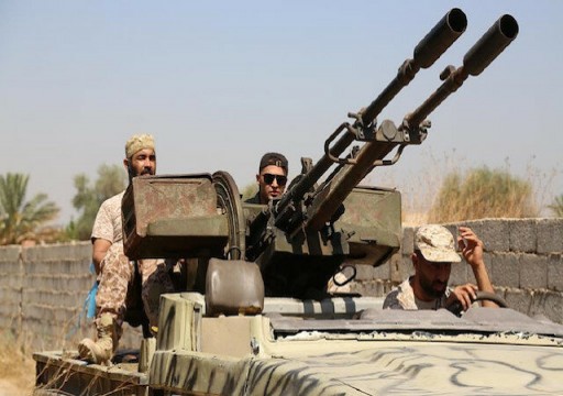 الوفاق الليبية: مقتل 20 من "مليشيات" حفتر خلال ضربة جوية