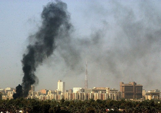 سقوط صاروخ كاتيوشا في المنطقة الخضراء ببغداد ولا إصابات