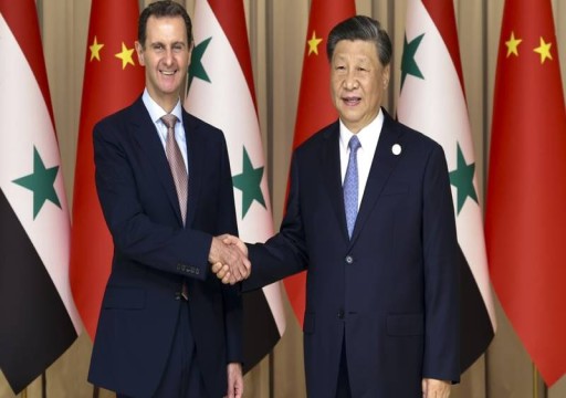 الصين تعلن رفع العلاقات مع نظام الأسد إلى "شراكة استراتيجية"