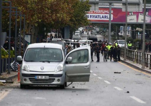 إصابة شرطيين تركيين بهجوم شنه مسلحان قرب وزارة الداخلية في أنقرة