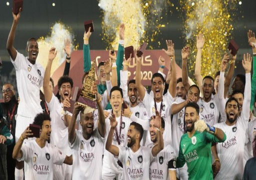 السد بطلا لكأس قطر إثر فوزه على الدحيل برباعية دون رد