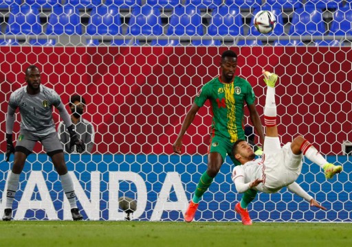 الأبيض يتأهل لربع نهائي كأس العرب بهدف قاتل في مرمى موريتانيا