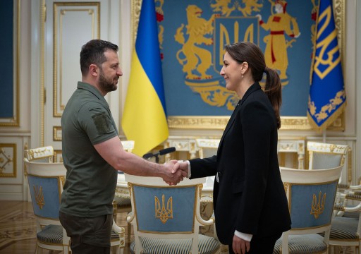 الرئيس الأوكراني يستقبل وزيرة البيئة ويبحث معها عدداً من القضايا المشتركة