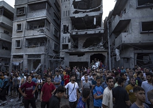 هرباً من القصف الوحشي للاحتلال.. ارتفاع عدد النازحين في غزة إلى 338 ألفا