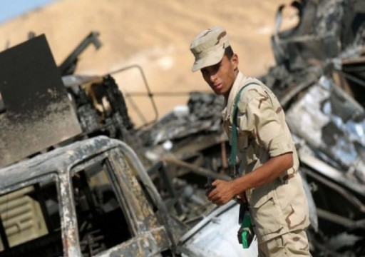 تنظيم الدولة يعلن مسؤوليته عن هجوم على عسكريين مصريين بسيناء