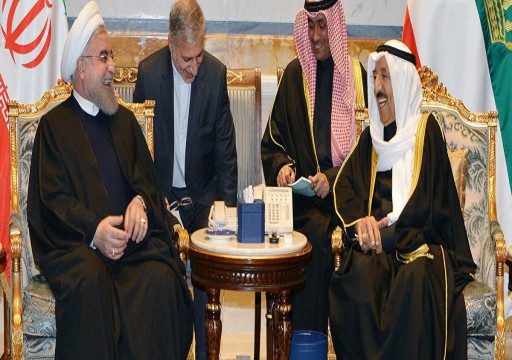 أمير الكويت يبحث مع الرئيس الإيراني الحوار مع الخليج