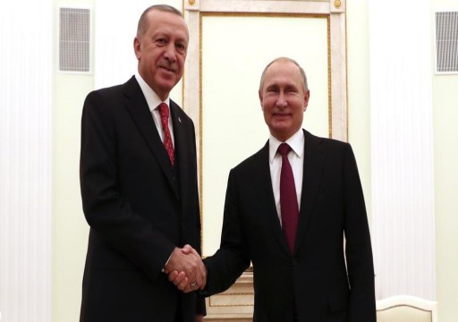 بوتين وأردوغان يتفقان على التنسيق بسوريا