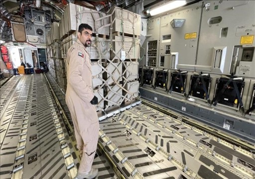 ارتفاع عدد طائرات الإغاثة الإماراتية لمساعدة منكوبي الزلزال إلى 106