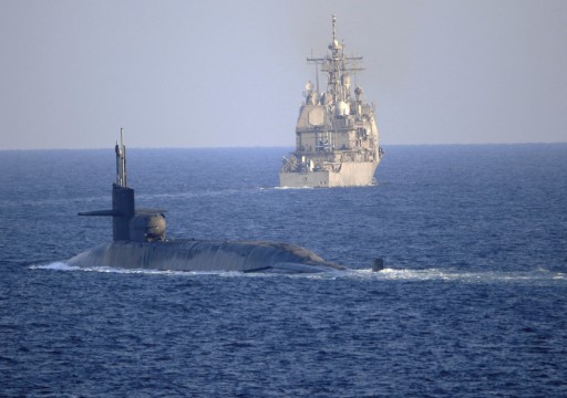 الدفاع الأمريكية تعلن نشر الغواصة النووية "جورجيا" في مياه الخليج