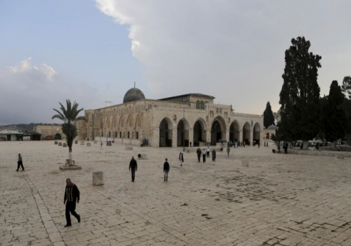 مواجهات في ساحات المسجد الأقصى بين المصلين وقوات الأمن الإسرائيلية