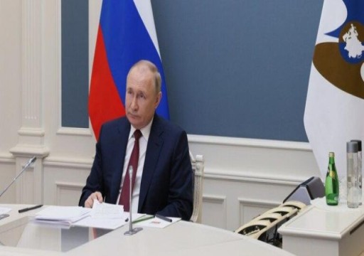 بوتين: موسكو تدرس توقيع اتفاقية تكامل اقتصادي مع الإمارات