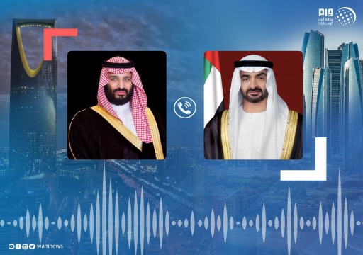 محمد بن زايد يبحث مع ولي العهد السعودي مستجدات المنطقة