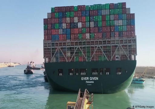 سفينة إيفر جيفن تتوصل لحل رسمي مع قناة السويس المصرية وإطلاق سراحها الأربعاء