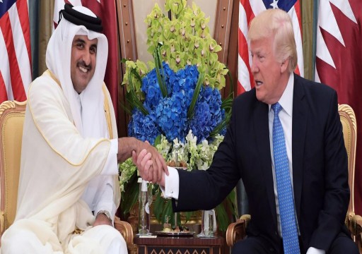 أمير قطر يبحث مع ترامب سبل مكافحة كورونا