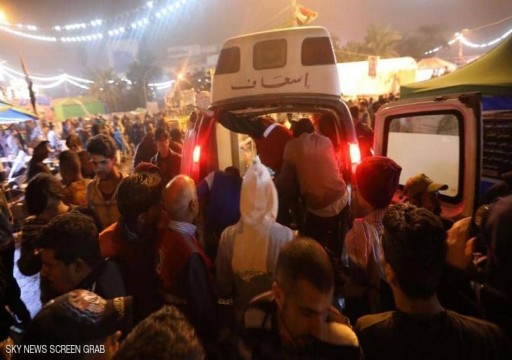 ارتفاع عدد ضحايا هجوم على المتظاهرين في بغداد إلى 23 قتيلاً