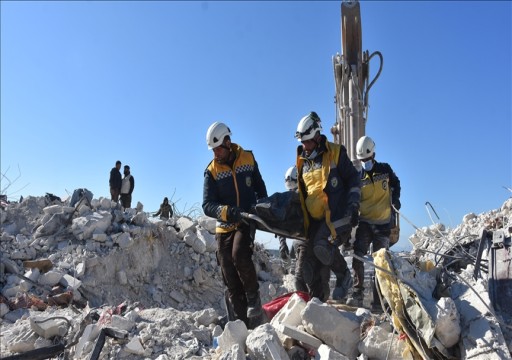 الشبكة السورية لحقوق الإنسان: نظام "الأسد" قصف منطقة الزلزال 132 مرة