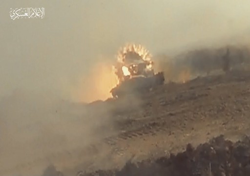 "كتائب القسام" تعلن استهداف دبابات وتجمع لجنود إسرائيليين شمالي غزة