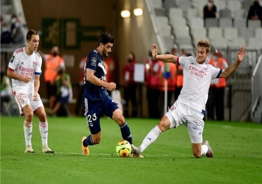 التعادل السلبي يحسم مواجهة بوردو وضيفه ليون في الدوري الفرنسي