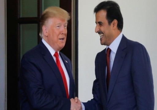 أمير قطر يناقش مع ترامب التطورات في أفغانستان