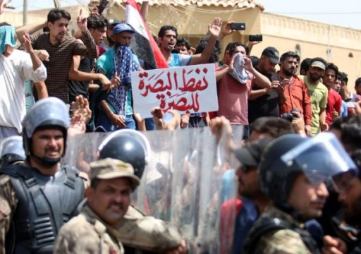 العراق.. 8 جرحى برصاص الجيش خلال احتجاجات بالبصرة