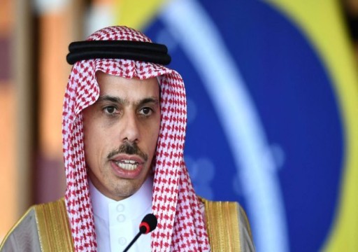 وزير الخارجية السعودي يلتقي مبعوث الرئيس الأوكراني في الرياض