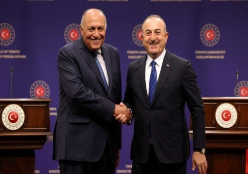 تركيا ومصر ترفعان مستوى التمثيل الدبلوماسي وتتبادلان السفراء