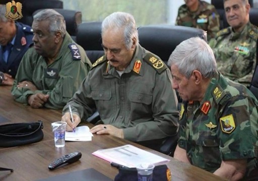 المدعي العسكري في ليبيا يأمر بالقبض على "حفتر" وثلاثة آخرين