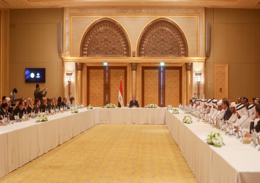 رئيس الوزراء المصري يستهل زيارته لأبوظبي بلقاء عدد من المستثمرين الإماراتيين